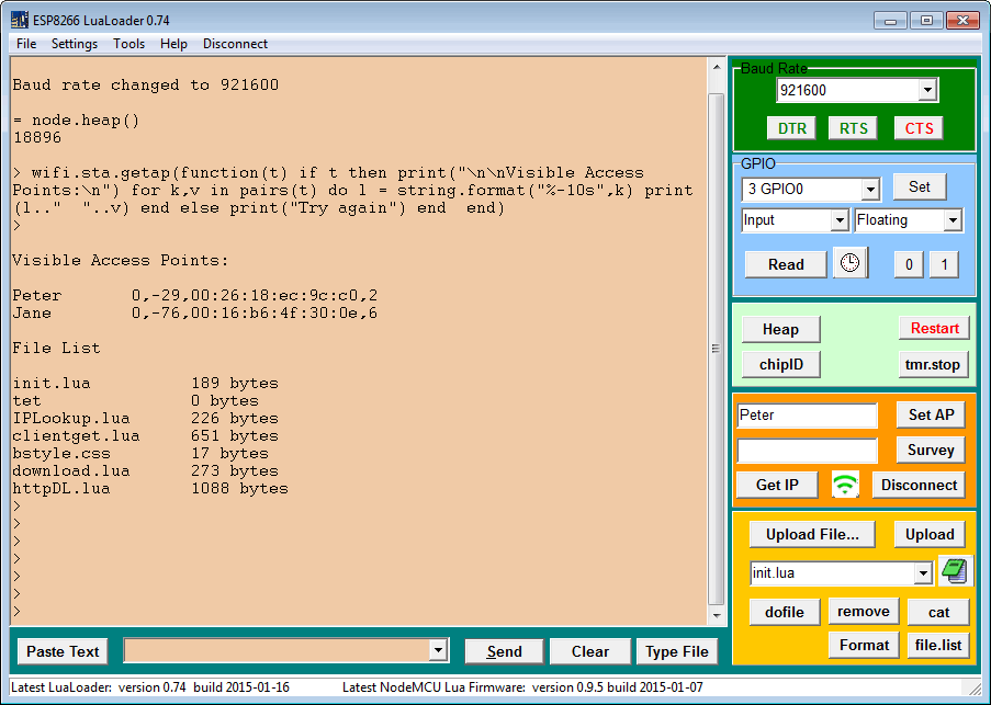 esp8266 serial port windows com port