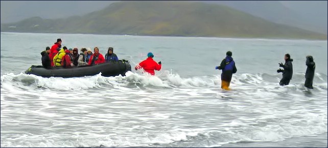 Wet Landing at Iron Strand